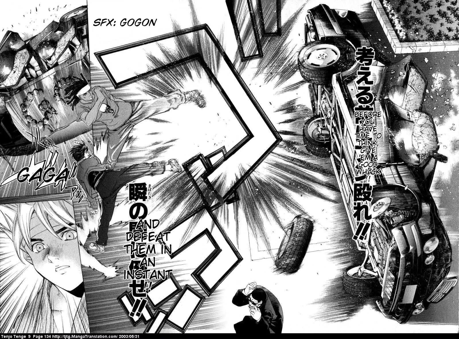 Tenjou Tenge Chapter 55 page 28 - Chapter 55: FIGHT:55