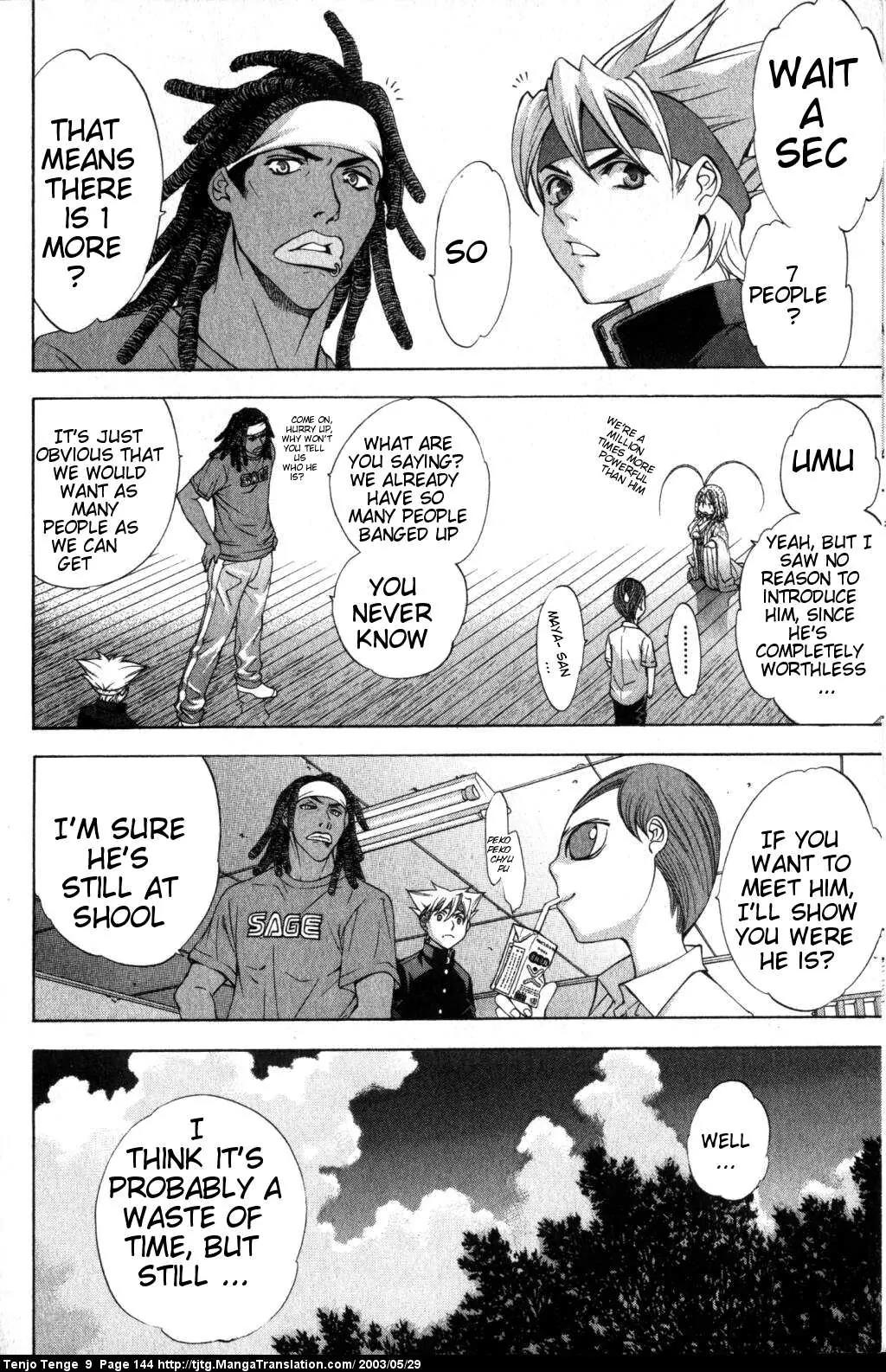 Tenjou Tenge Chapter 56 page 6 - Chapter 56: FIGHT:56