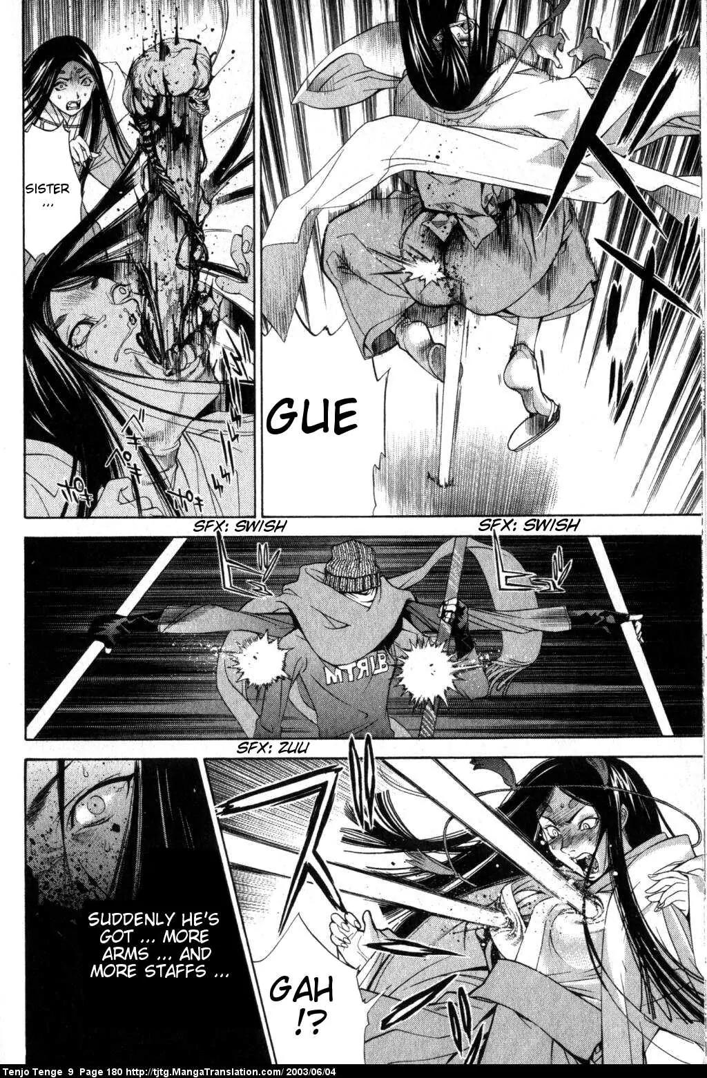 Tenjou Tenge Chapter 57 page 7 - Chapter 57: FIGHT:57