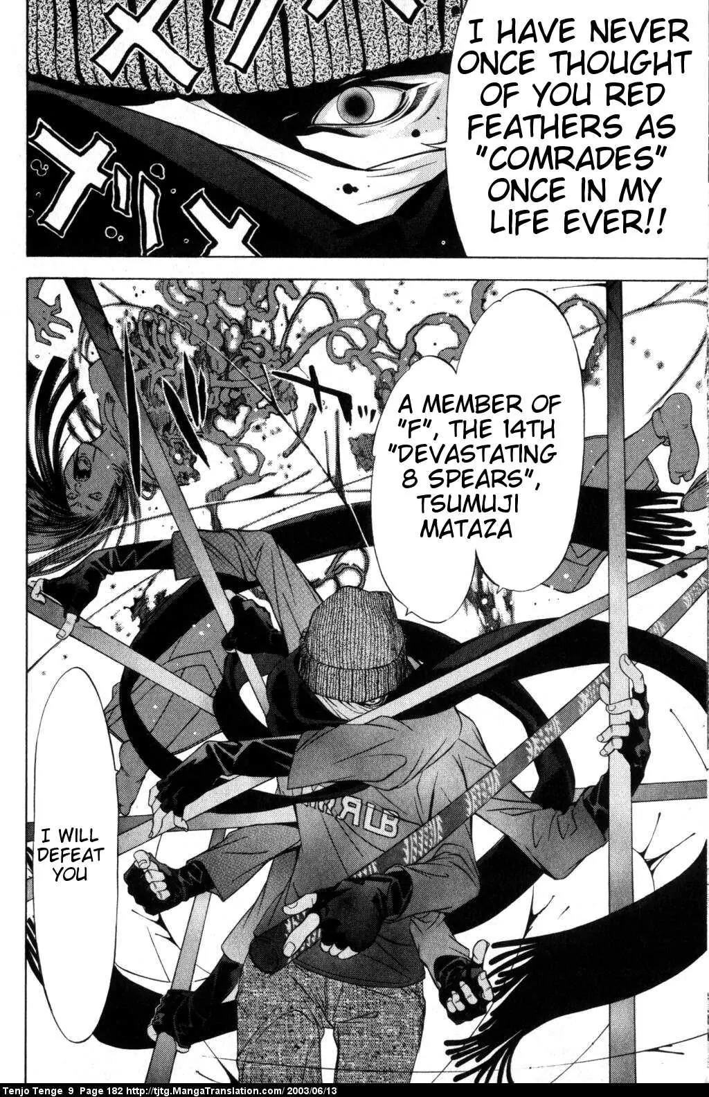Tenjou Tenge Chapter 57 page 9 - Chapter 57: FIGHT:57