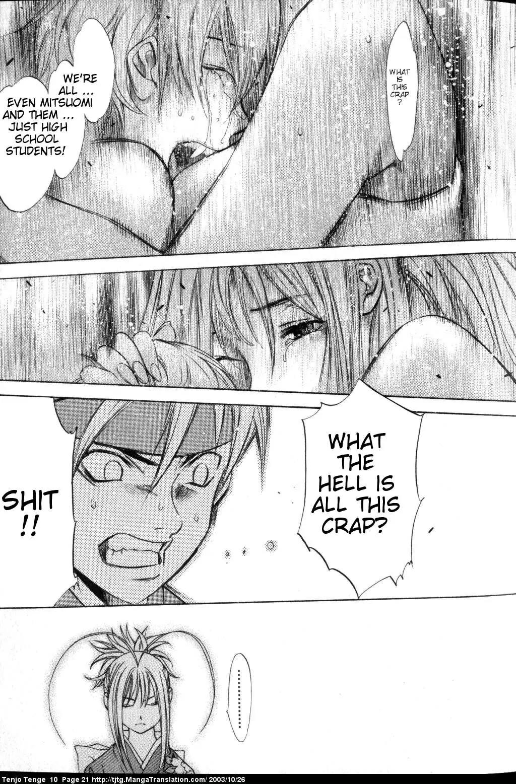 Tenjou Tenge Chapter 58 page 21 - Chapter 58: FIGHT:58