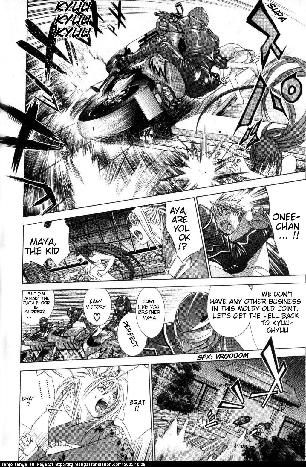 Tenjou Tenge Chapter 58 page 23 - Chapter 58: FIGHT:58