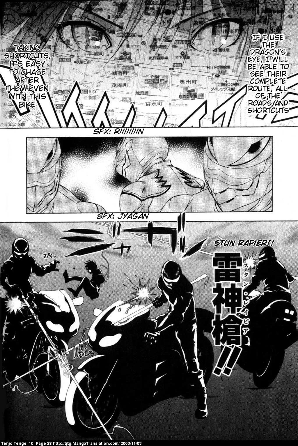 Tenjou Tenge Chapter 58 page 27 - Chapter 58: FIGHT:58