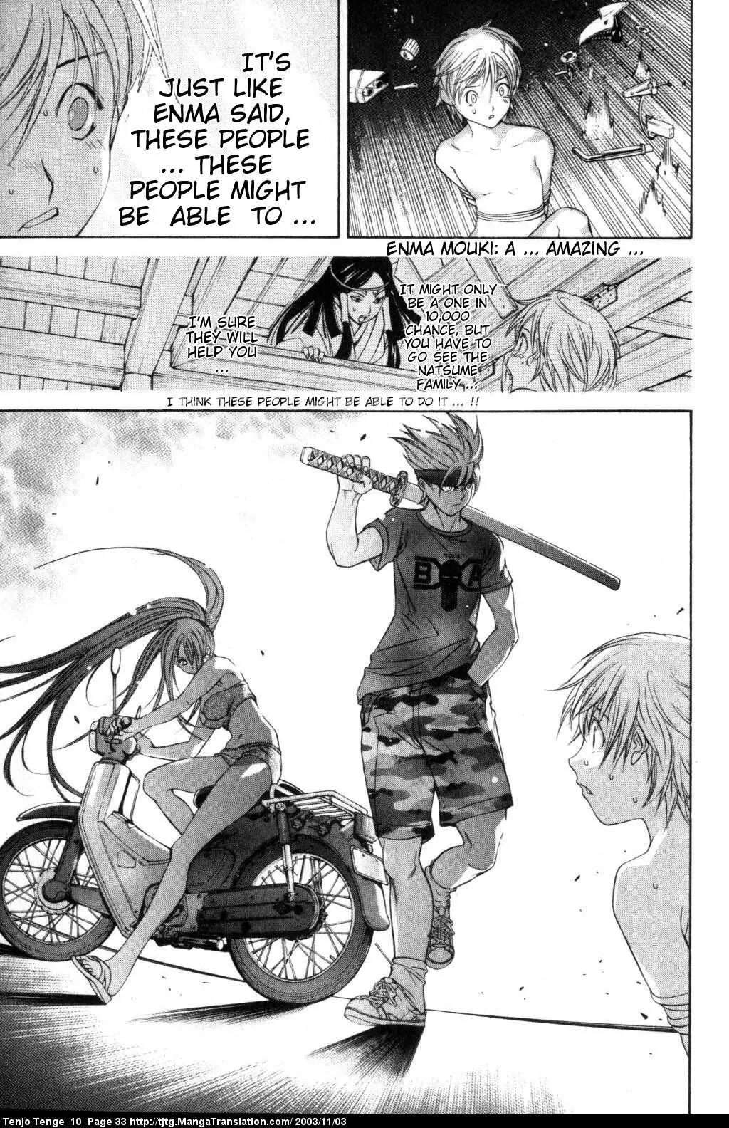 Tenjou Tenge Chapter 58 page 31 - Chapter 58: FIGHT:58