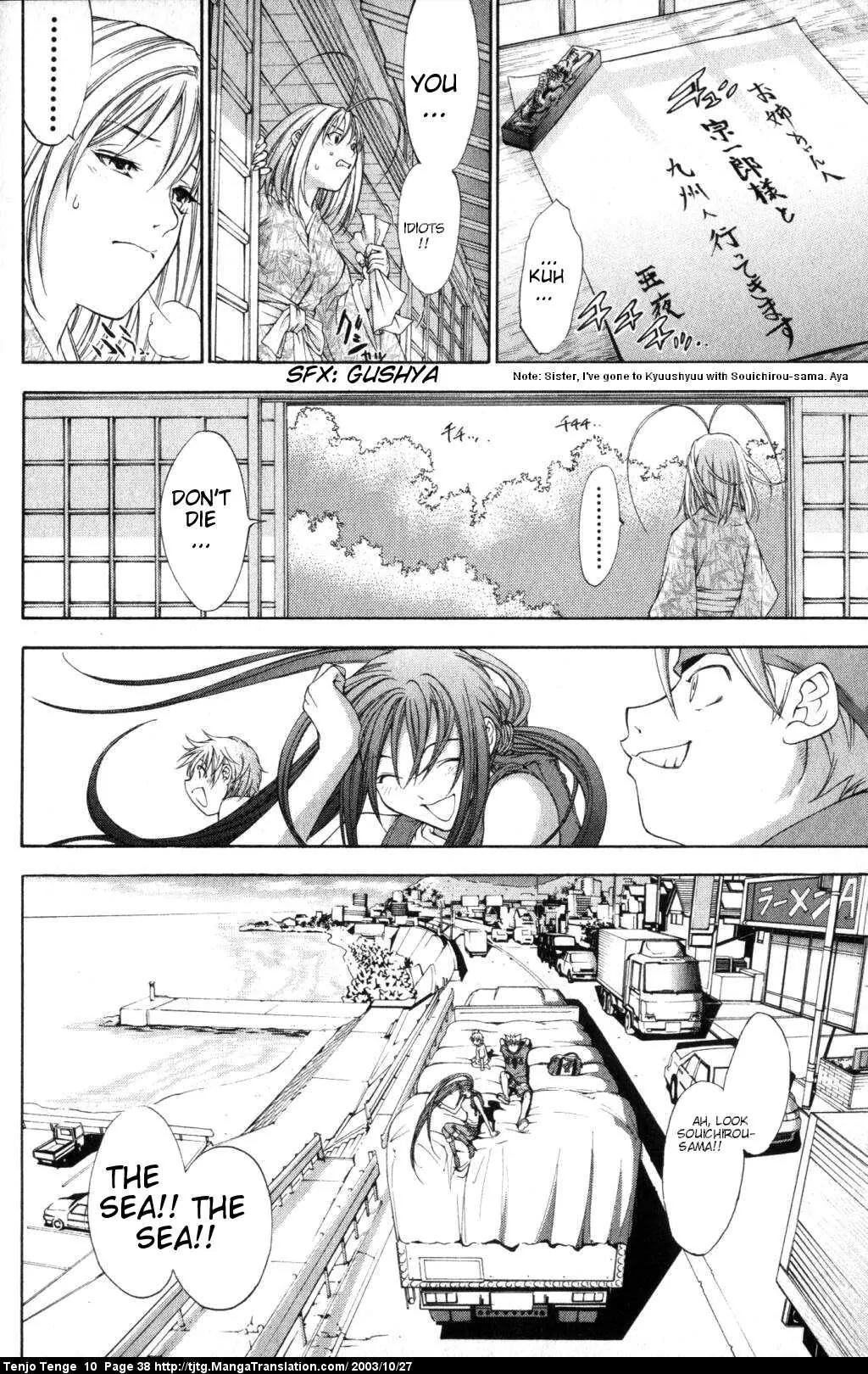 Tenjou Tenge Chapter 58 page 36 - Chapter 58: FIGHT:58