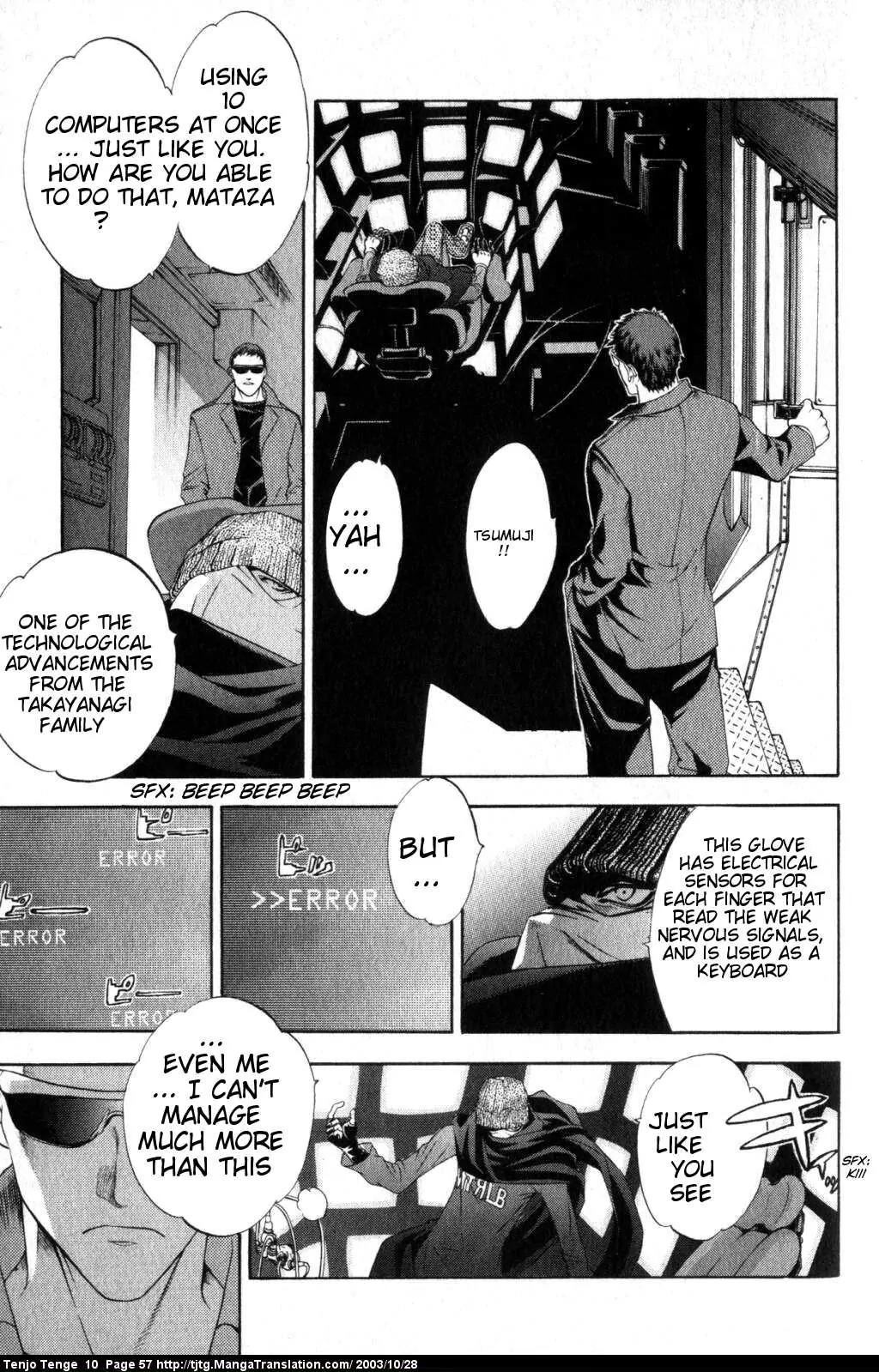 Tenjou Tenge Chapter 59 page 17 - Chapter 59: FIGHT:59