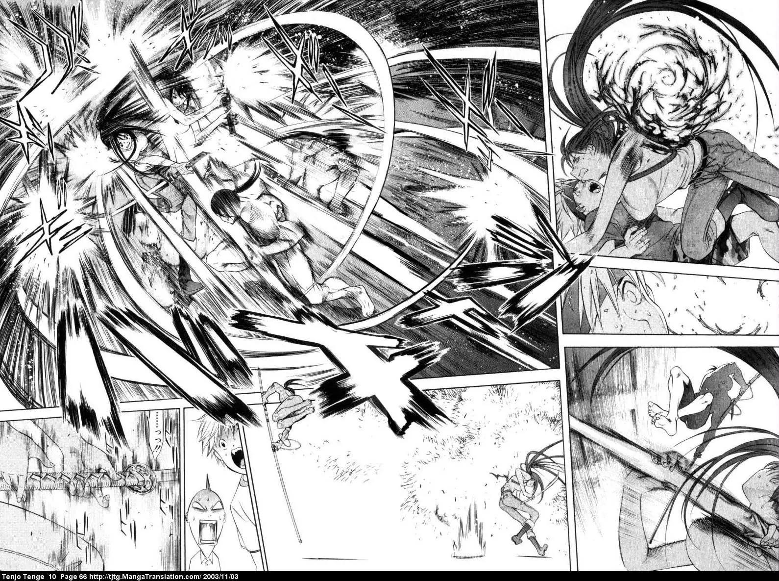 Tenjou Tenge Chapter 59 page 25 - Chapter 59: FIGHT:59