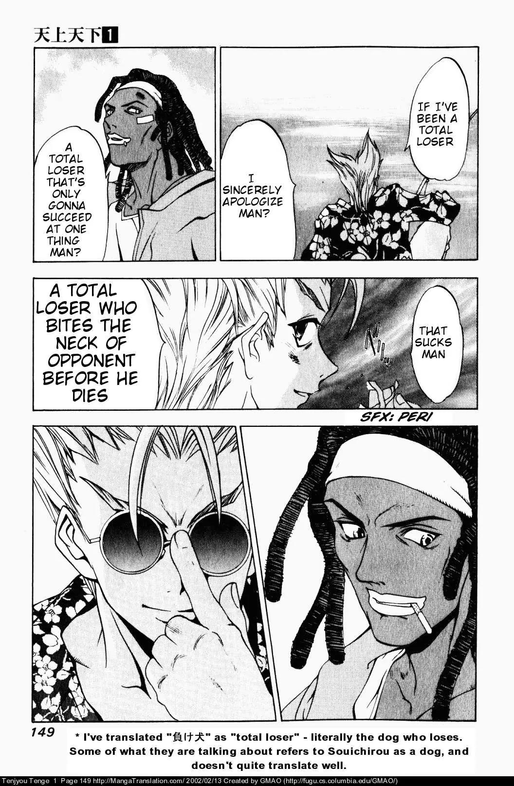 Tenjou Tenge Chapter 6 page 10 - Chapter 6: FIGHT:6