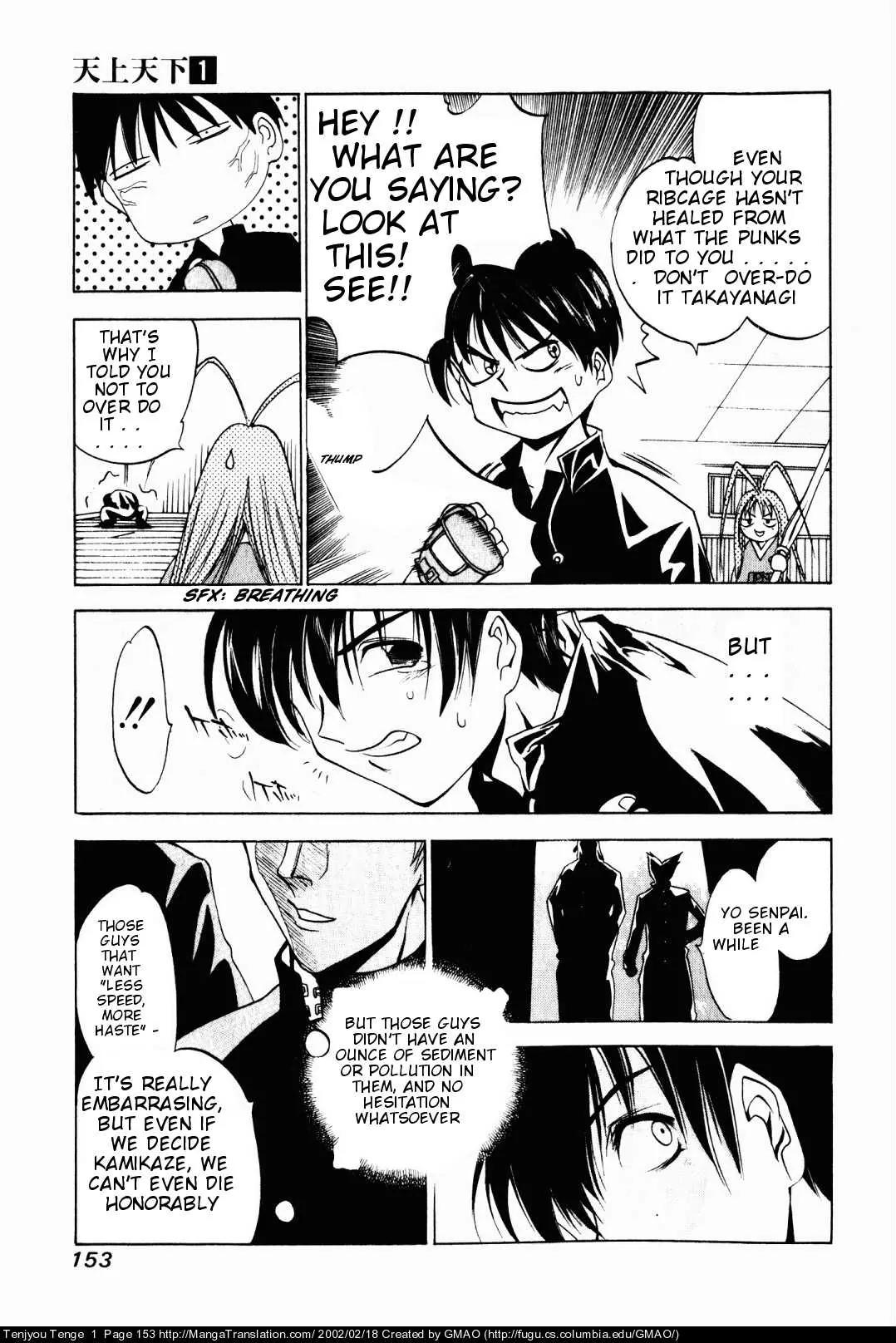Tenjou Tenge Chapter 6 page 14 - Chapter 6: FIGHT:6