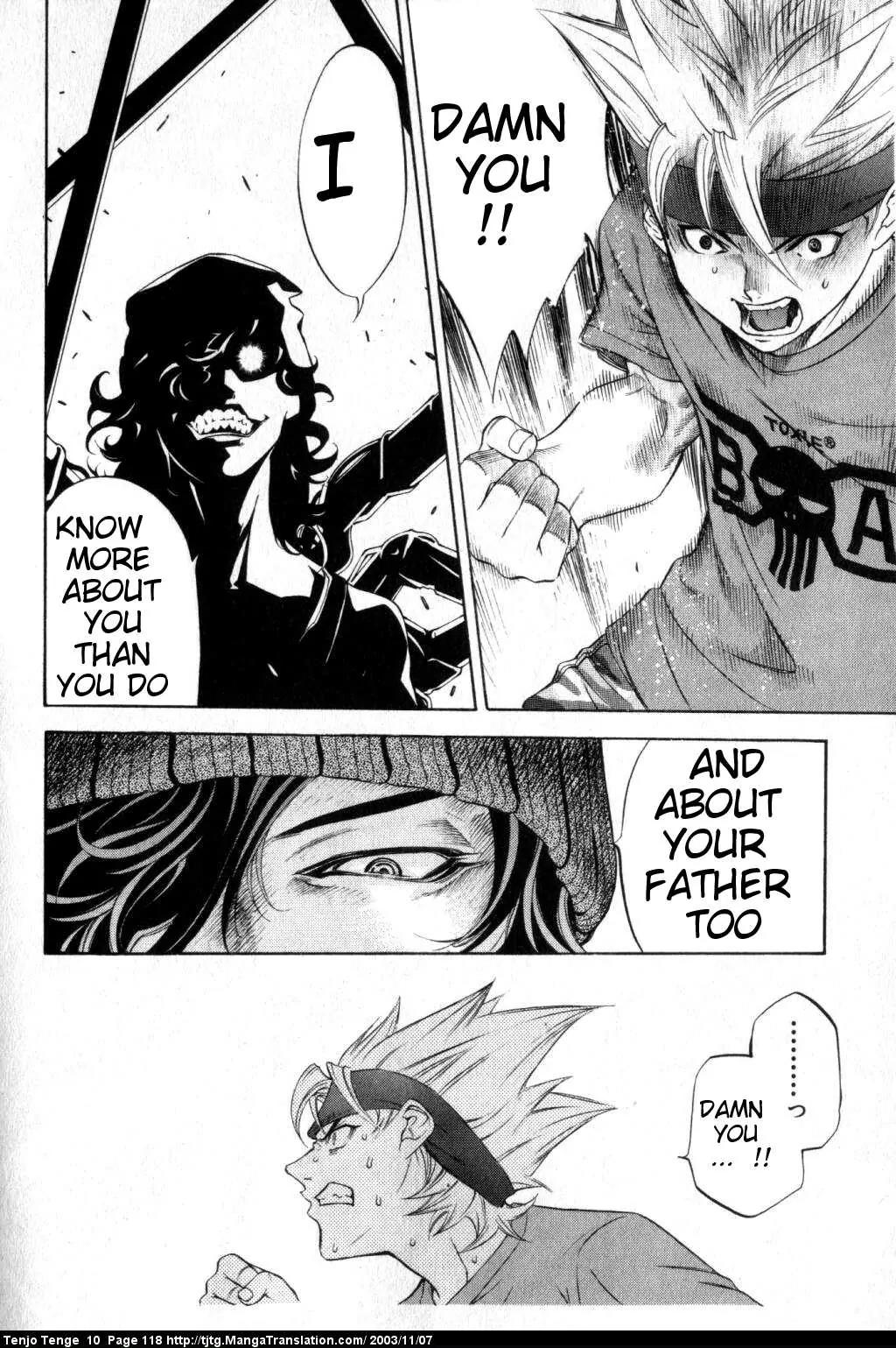 Tenjou Tenge Chapter 61 page 12 - Chapter 61: FIGHT:61