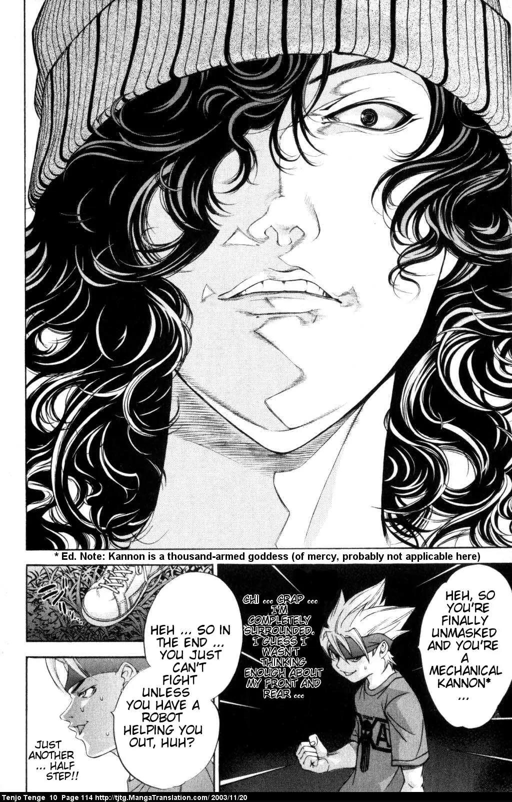Tenjou Tenge Chapter 61 page 9 - Chapter 61: FIGHT:61