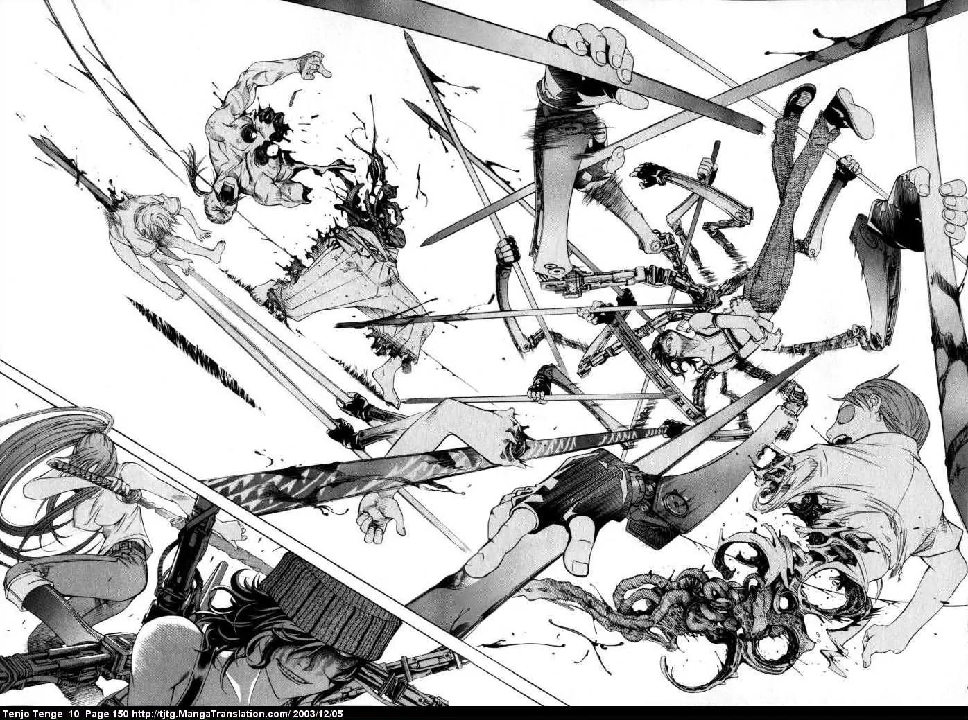 Tenjou Tenge Chapter 62 page 9 - Chapter 62: FIGHT:62