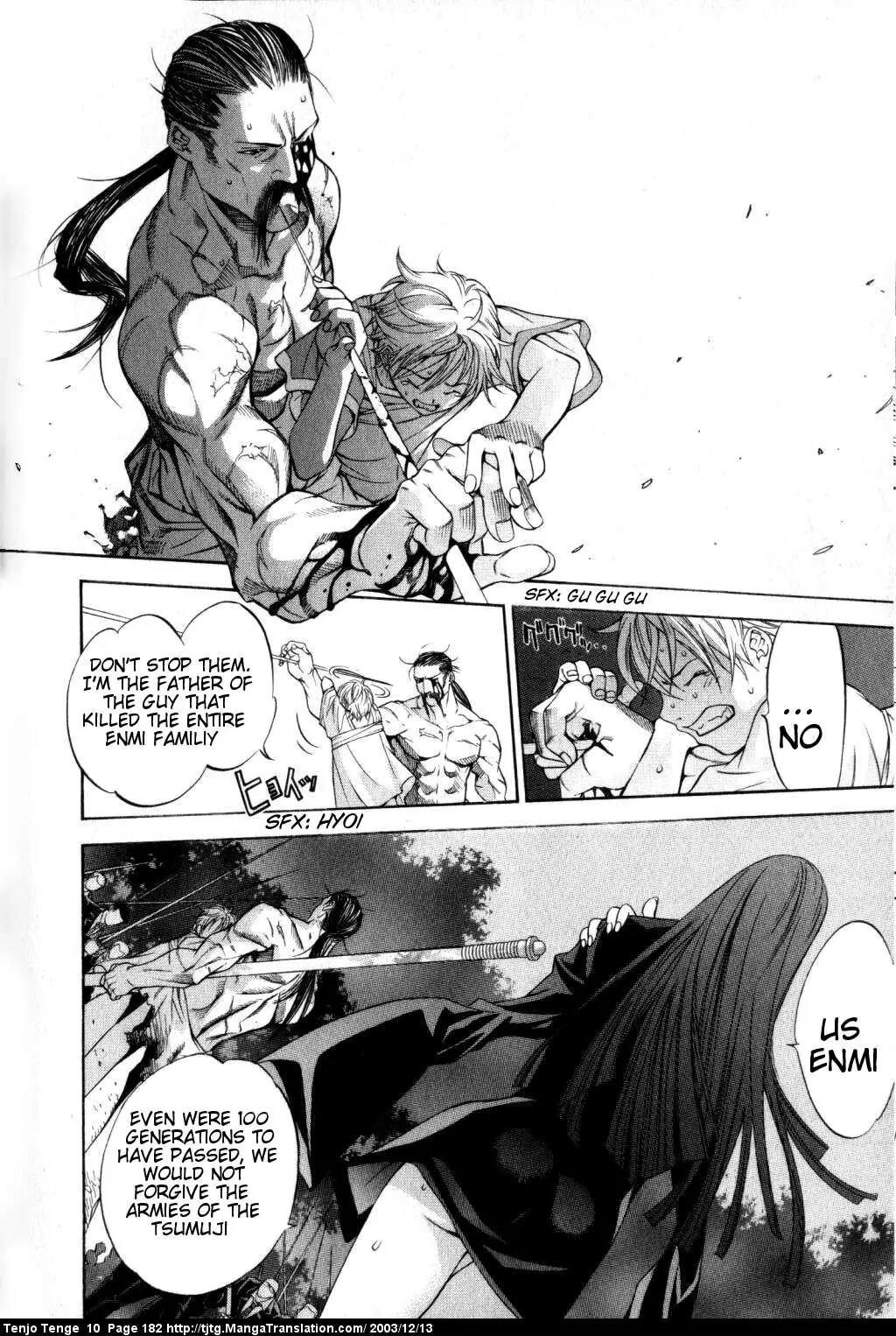 Tenjou Tenge Chapter 63 page 10 - Chapter 63: FIGHT:63