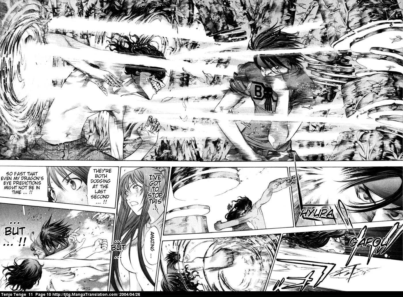 Tenjou Tenge Chapter 64 page 10 - Chapter 64: FIGHT:64