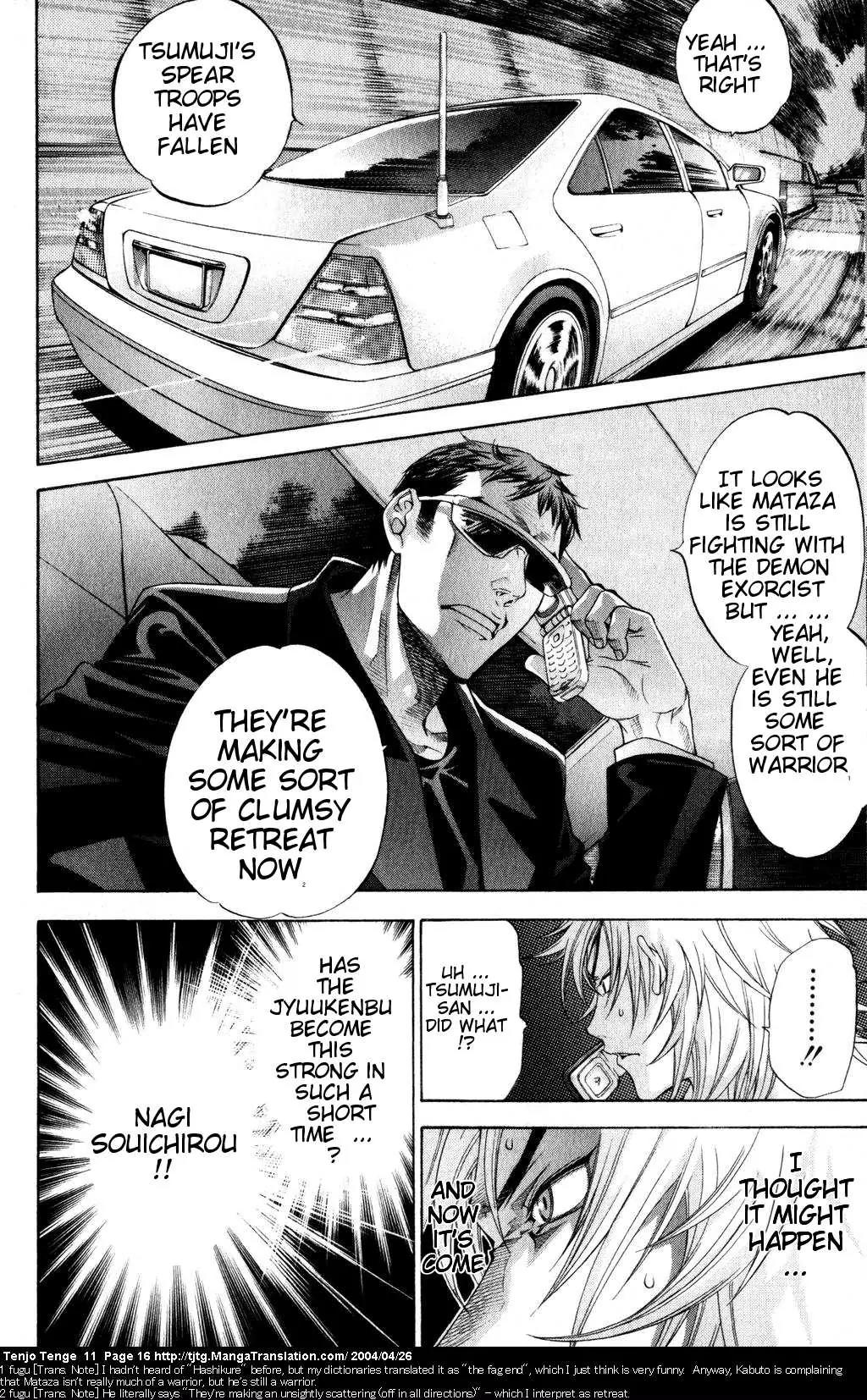 Tenjou Tenge Chapter 64 page 15 - Chapter 64: FIGHT:64