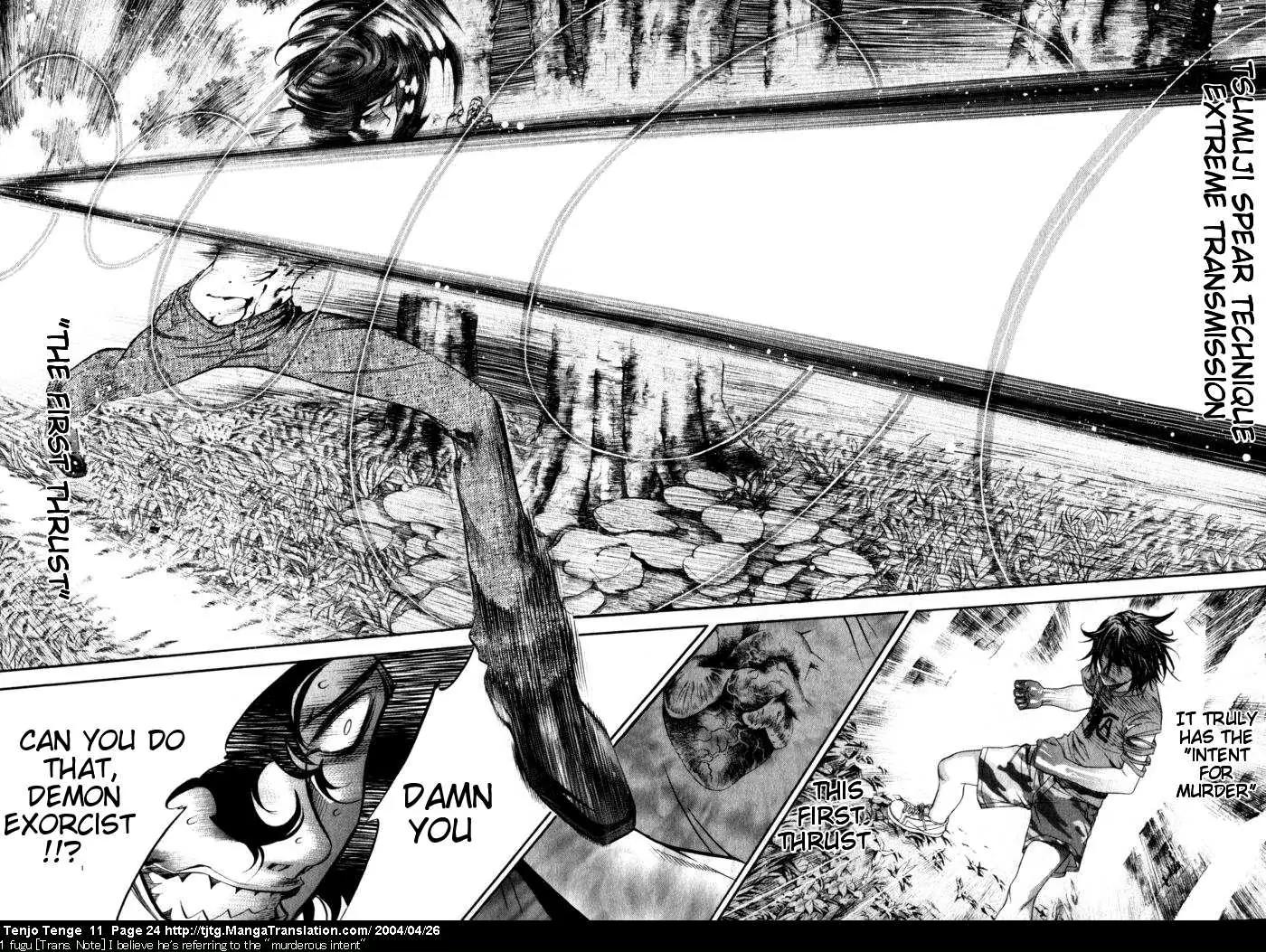 Tenjou Tenge Chapter 64 page 23 - Chapter 64: FIGHT:64