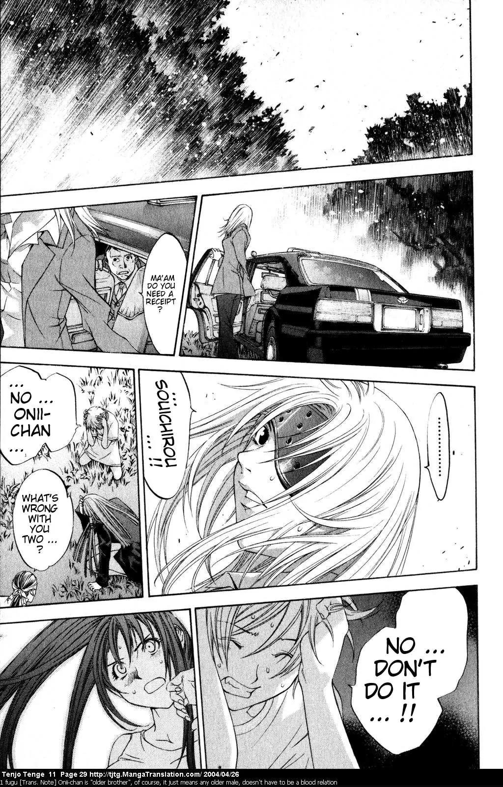 Tenjou Tenge Chapter 64 page 26 - Chapter 64: FIGHT:64