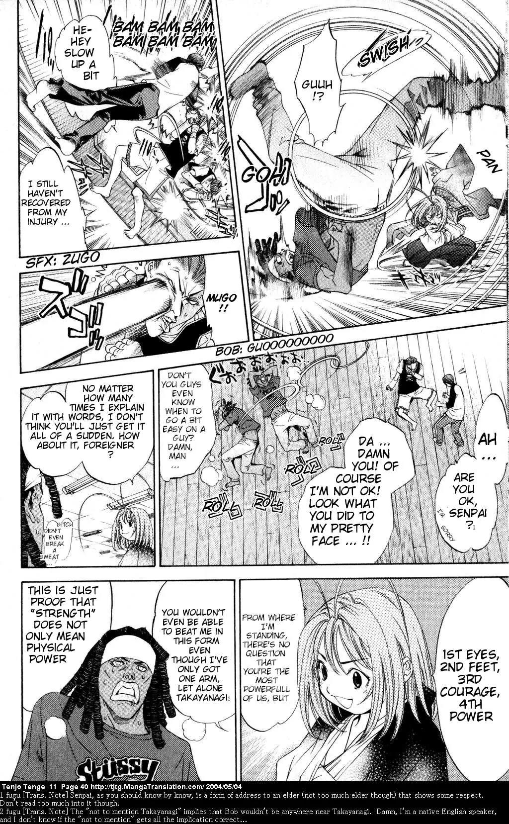 Tenjou Tenge Chapter 65 page 4 - Chapter 65: FIGHT:65