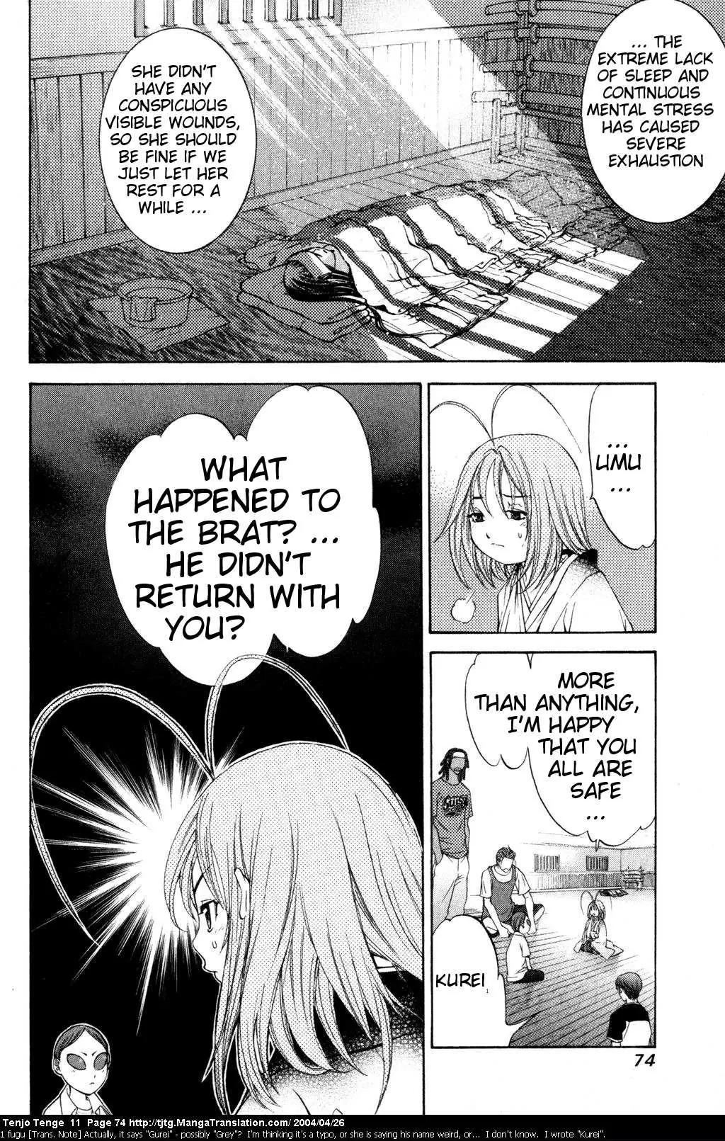 Tenjou Tenge Chapter 66 page 8 - Chapter 66: FIGHT:66
