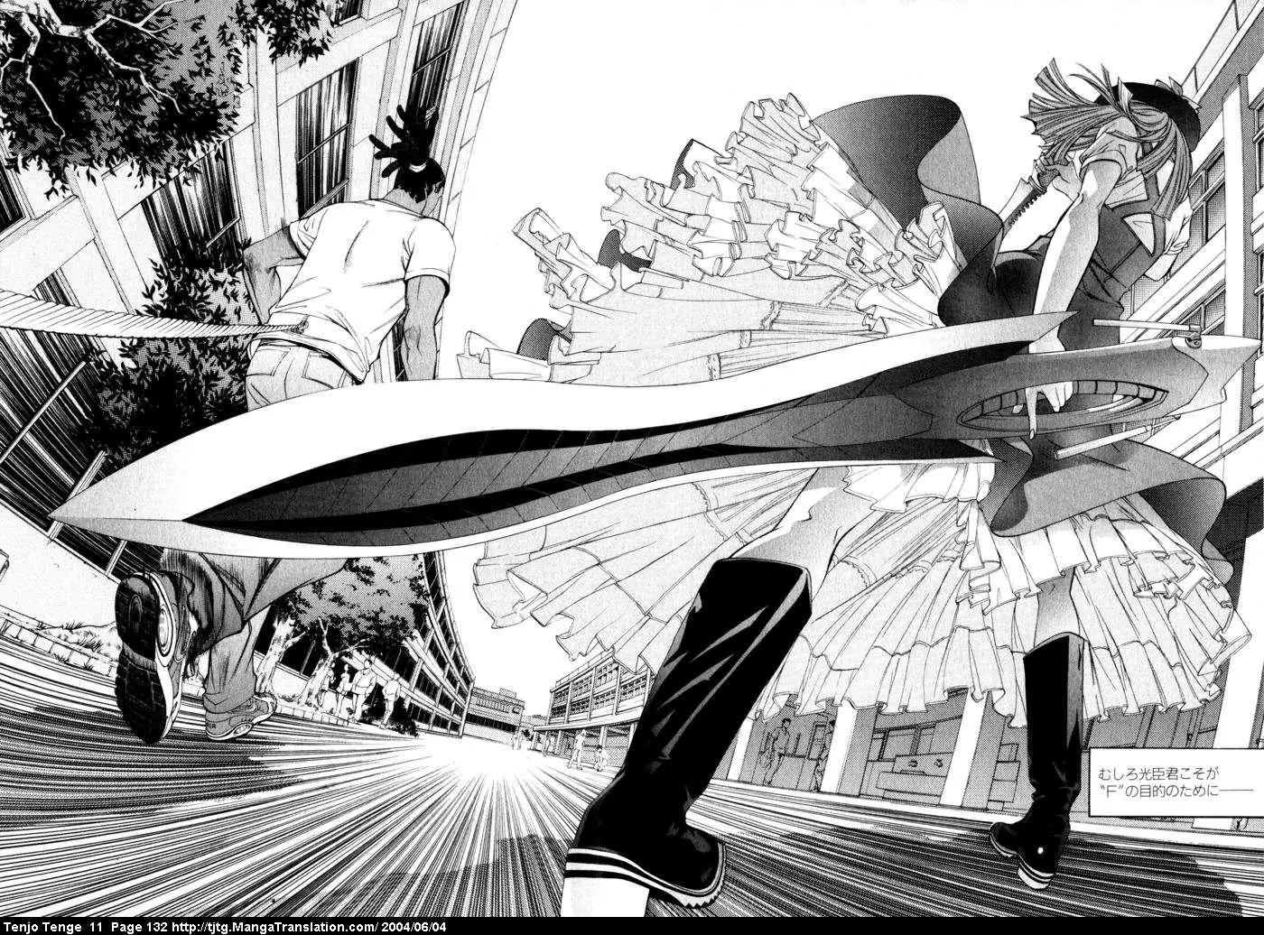 Tenjou Tenge Chapter 68 page 2 - Chapter 68: FIGHT:68