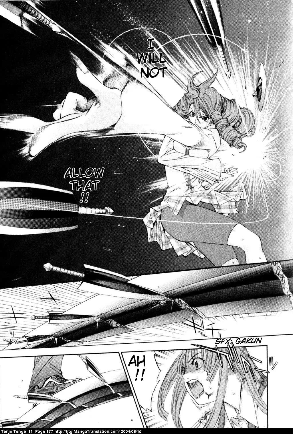 Tenjou Tenge Chapter 69 page 13 - Chapter 69: FIGHT:69
