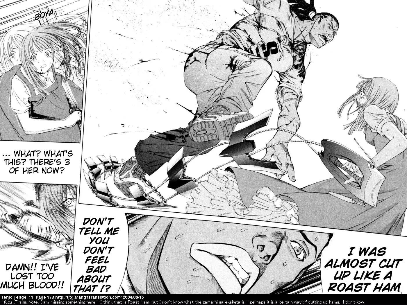 Tenjou Tenge Chapter 69 page 14 - Chapter 69: FIGHT:69