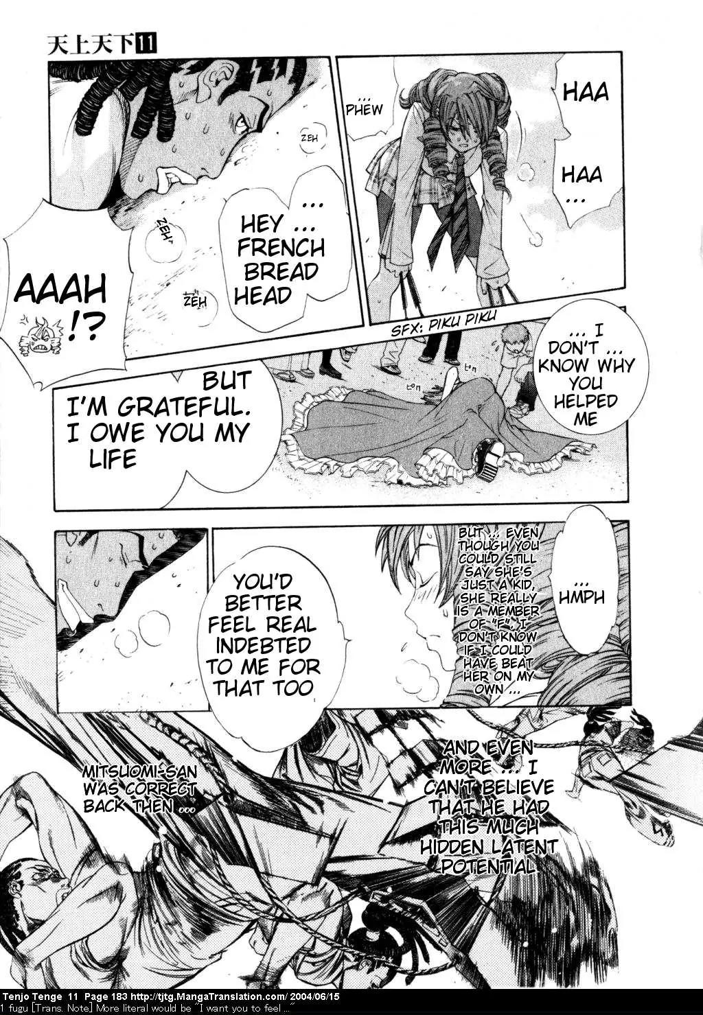 Tenjou Tenge Chapter 69 page 17 - Chapter 69: FIGHT:69