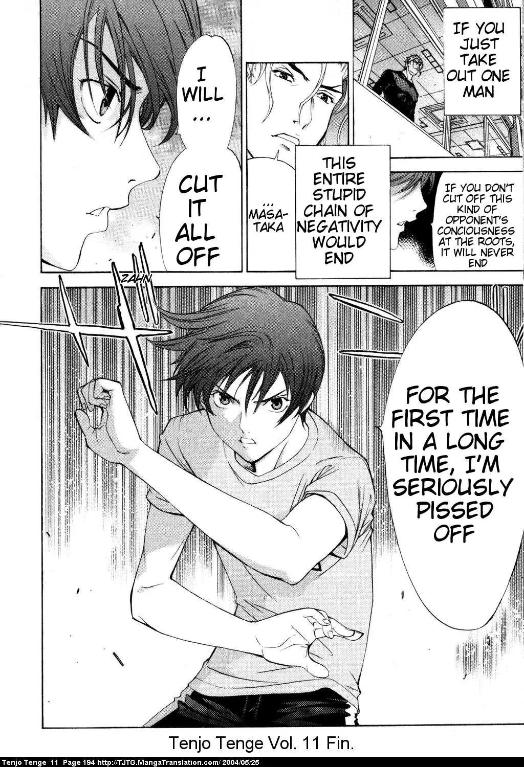 Tenjou Tenge Chapter 69 page 27 - Chapter 69: FIGHT:69