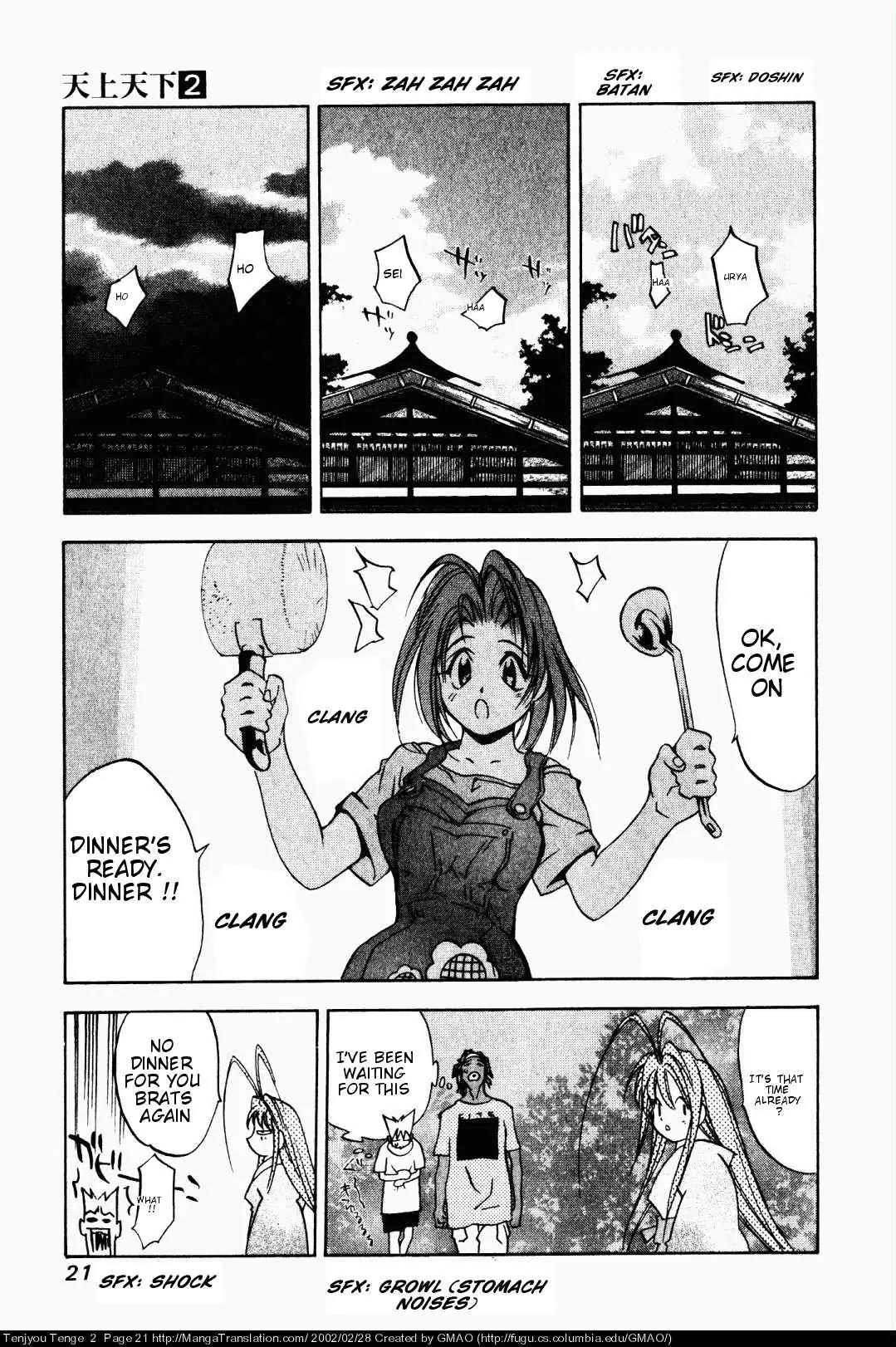 Tenjou Tenge Chapter 7 page 19 - Chapter 7: FIGHT:7