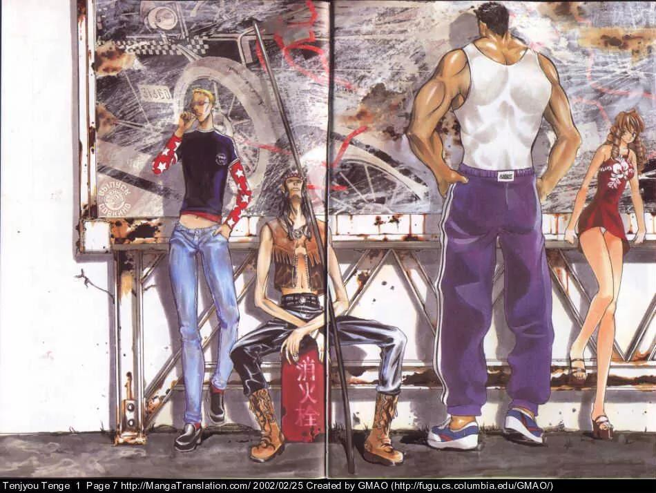 Tenjou Tenge Chapter 7 page 6 - Chapter 7: FIGHT:7