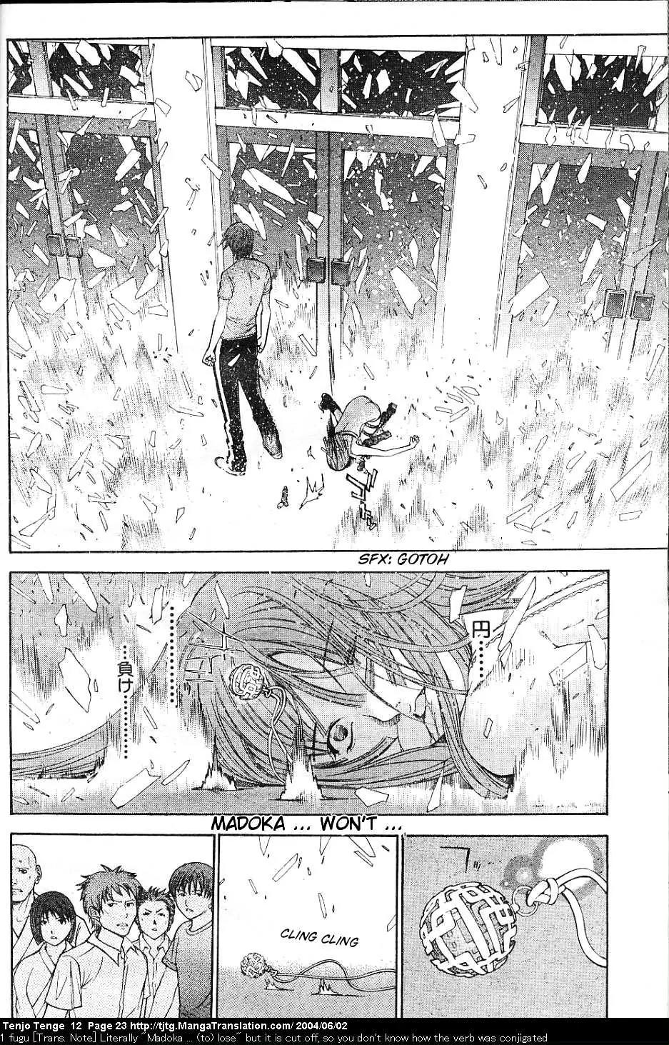 Tenjou Tenge Chapter 70 page 18 - Chapter 70: FIGHT:70