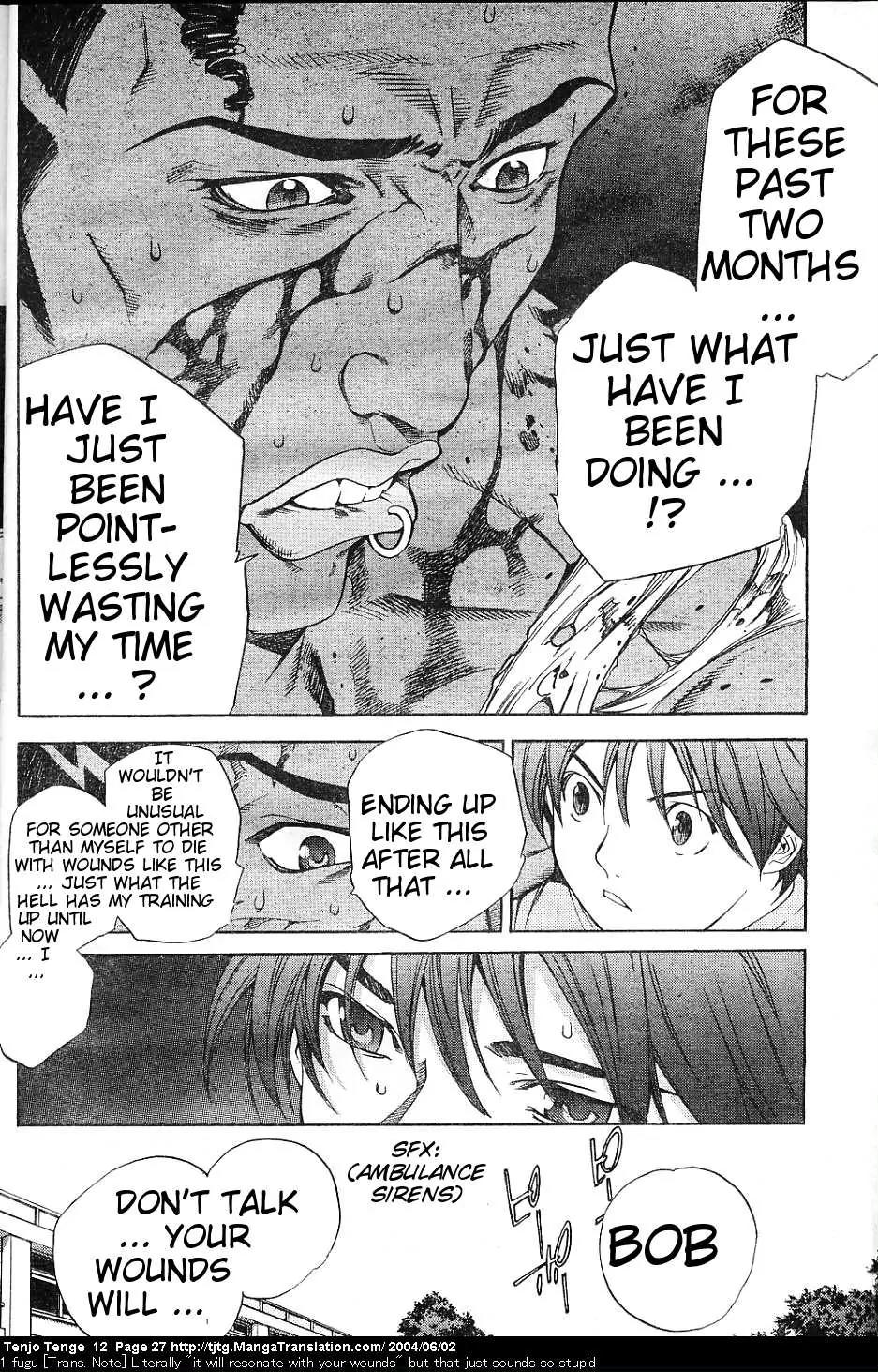 Tenjou Tenge Chapter 70 page 22 - Chapter 70: FIGHT:70