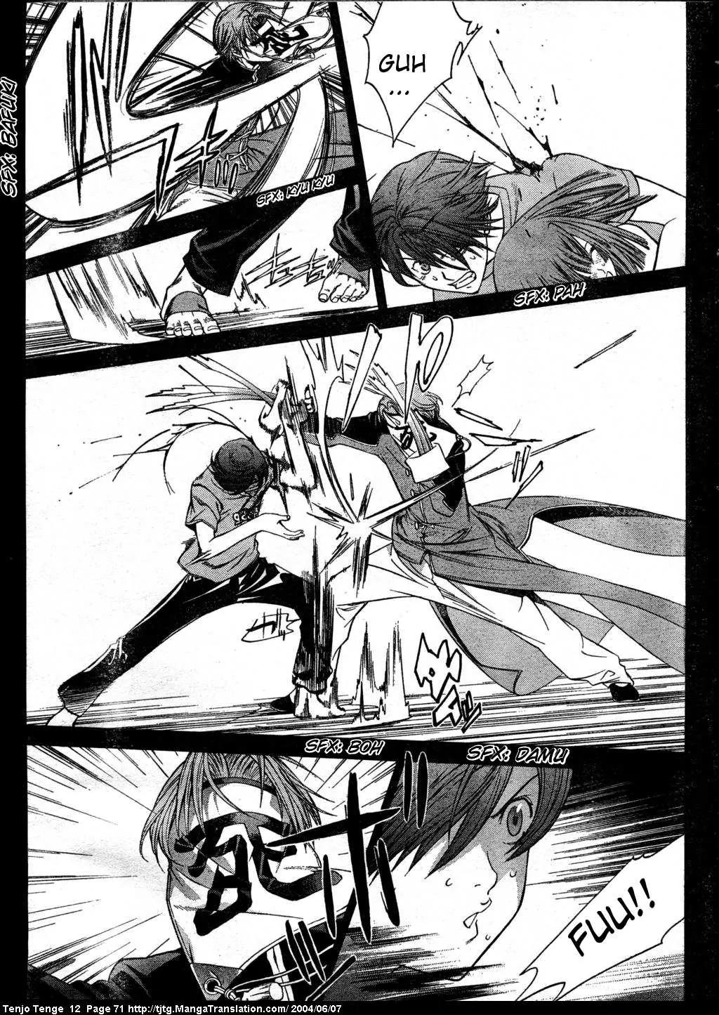 Tenjou Tenge Chapter 72 page 10 - Chapter 72: FIGHT:72
