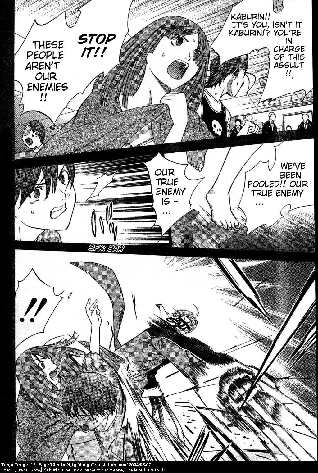 Tenjou Tenge Chapter 72 page 9 - Chapter 72: FIGHT:72