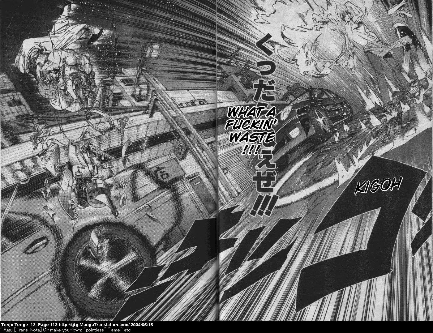 Tenjou Tenge Chapter 73 page 22 - Chapter 73: FIGHT:73