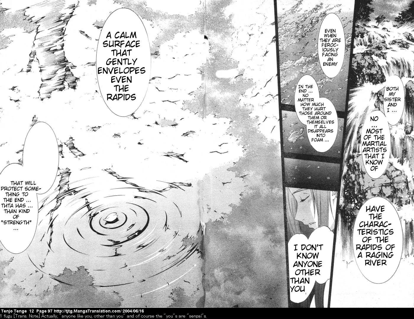 Tenjou Tenge Chapter 73 page 9 - Chapter 73: FIGHT:73