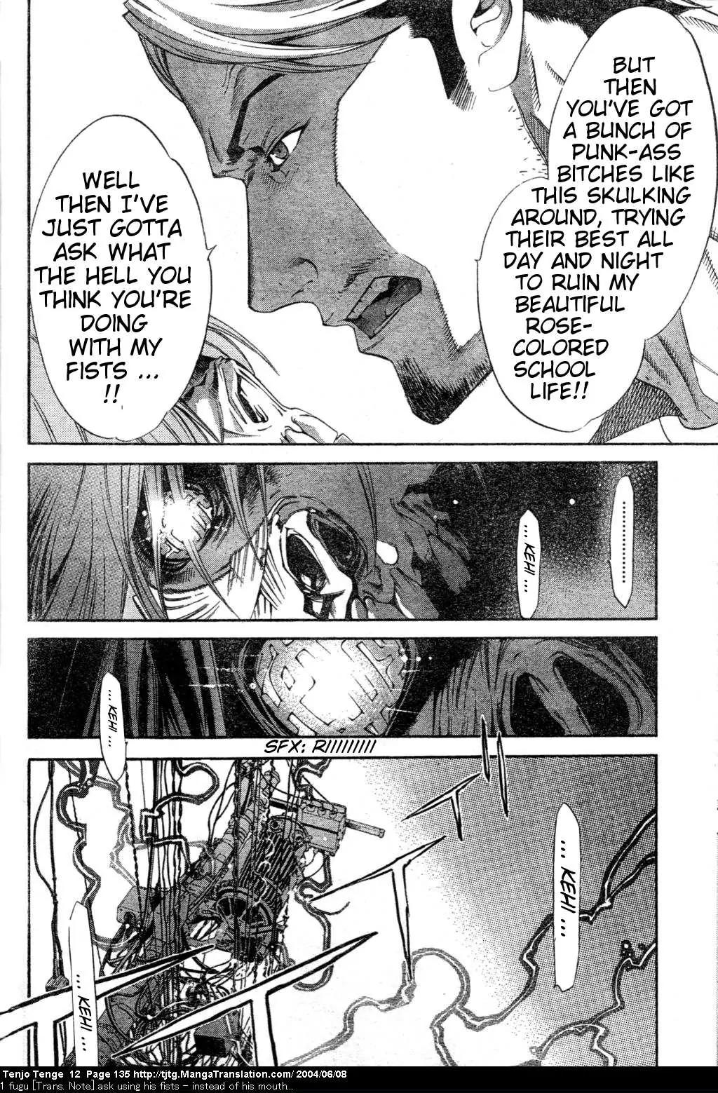 Tenjou Tenge Chapter 74 page 5 - Chapter 74: FIGHT:74