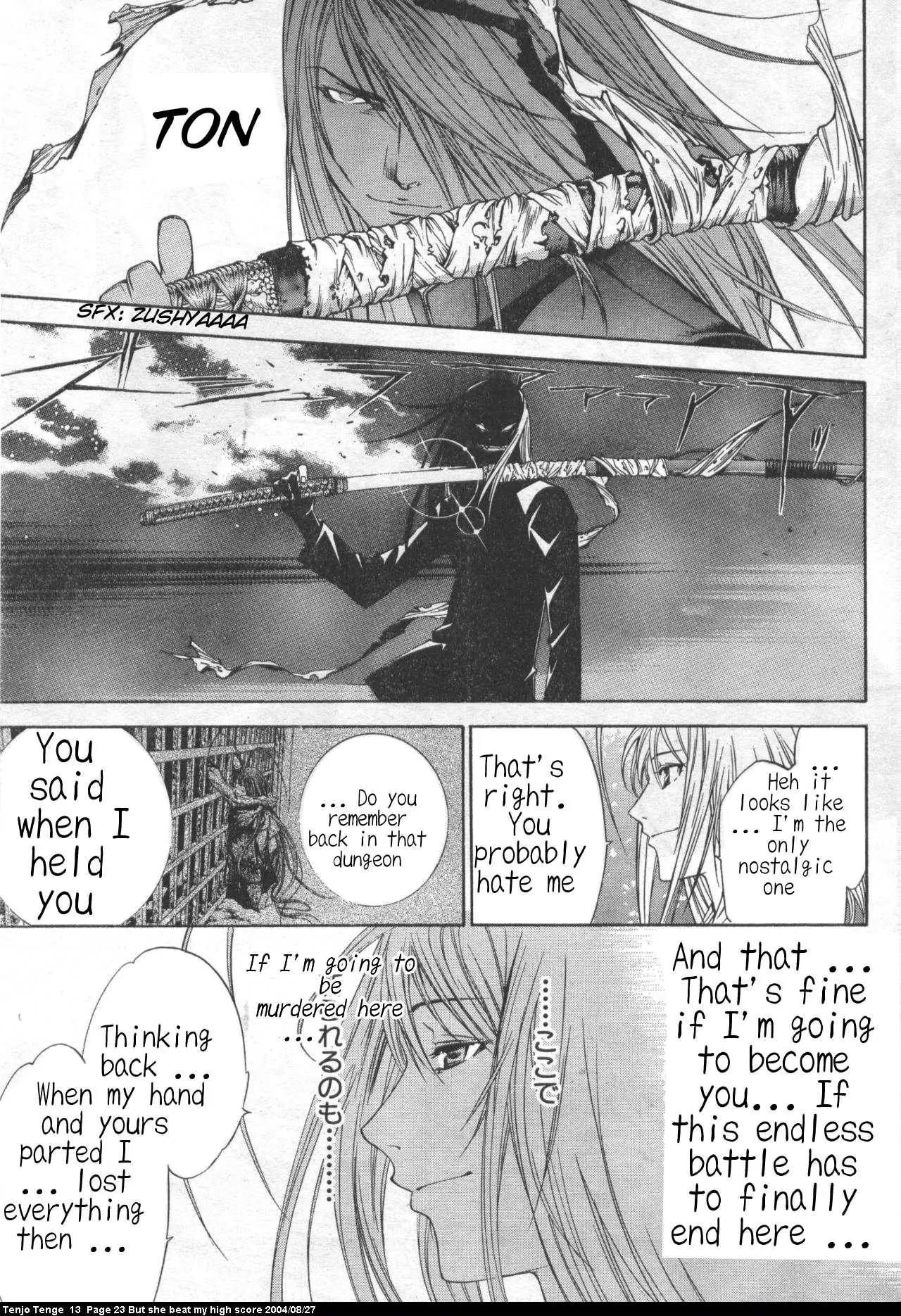 Tenjou Tenge Chapter 77 page 19 - Chapter 77: FIGHT:77