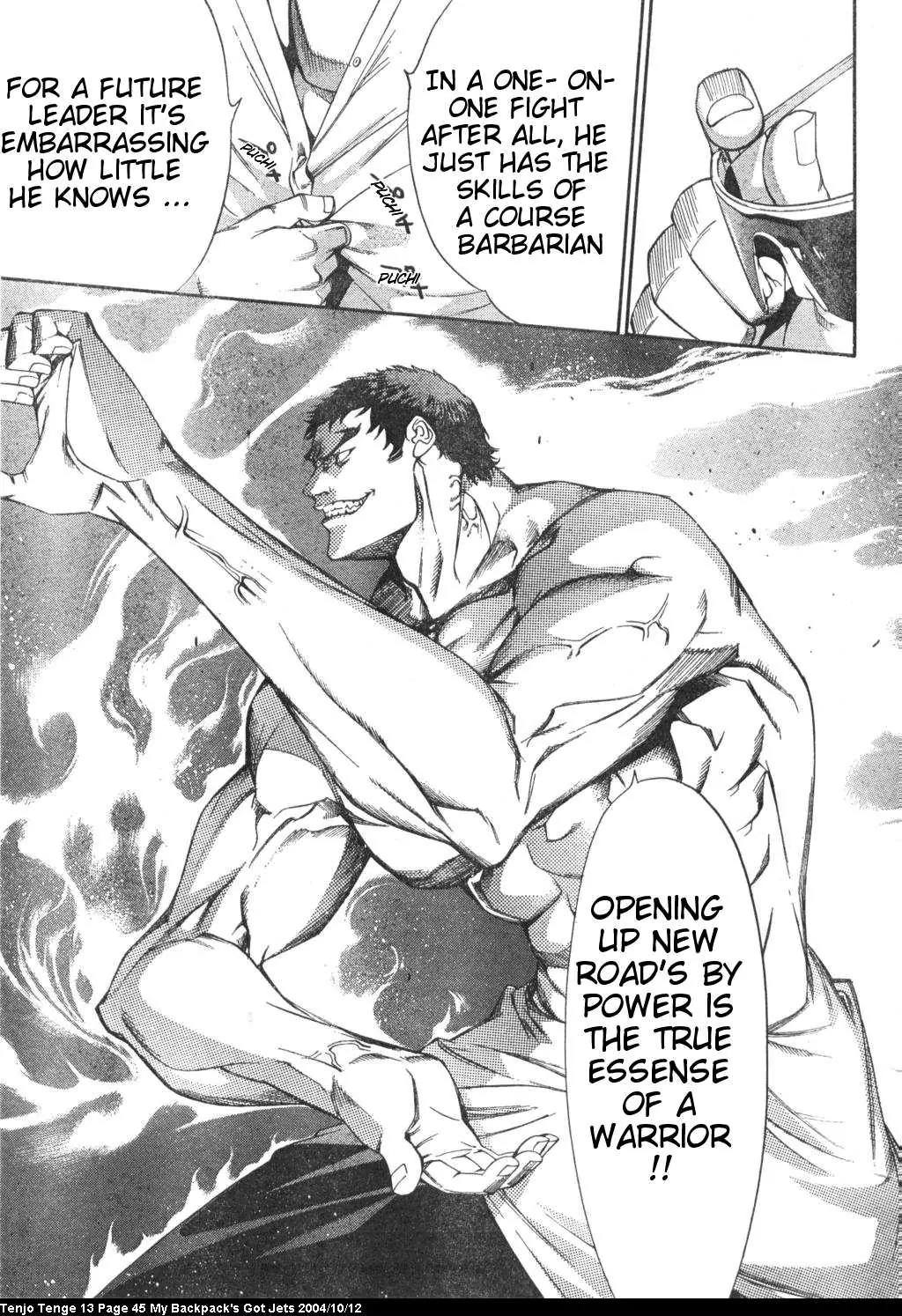 Tenjou Tenge Chapter 78 page 11 - Chapter 78: FIGHT:78
