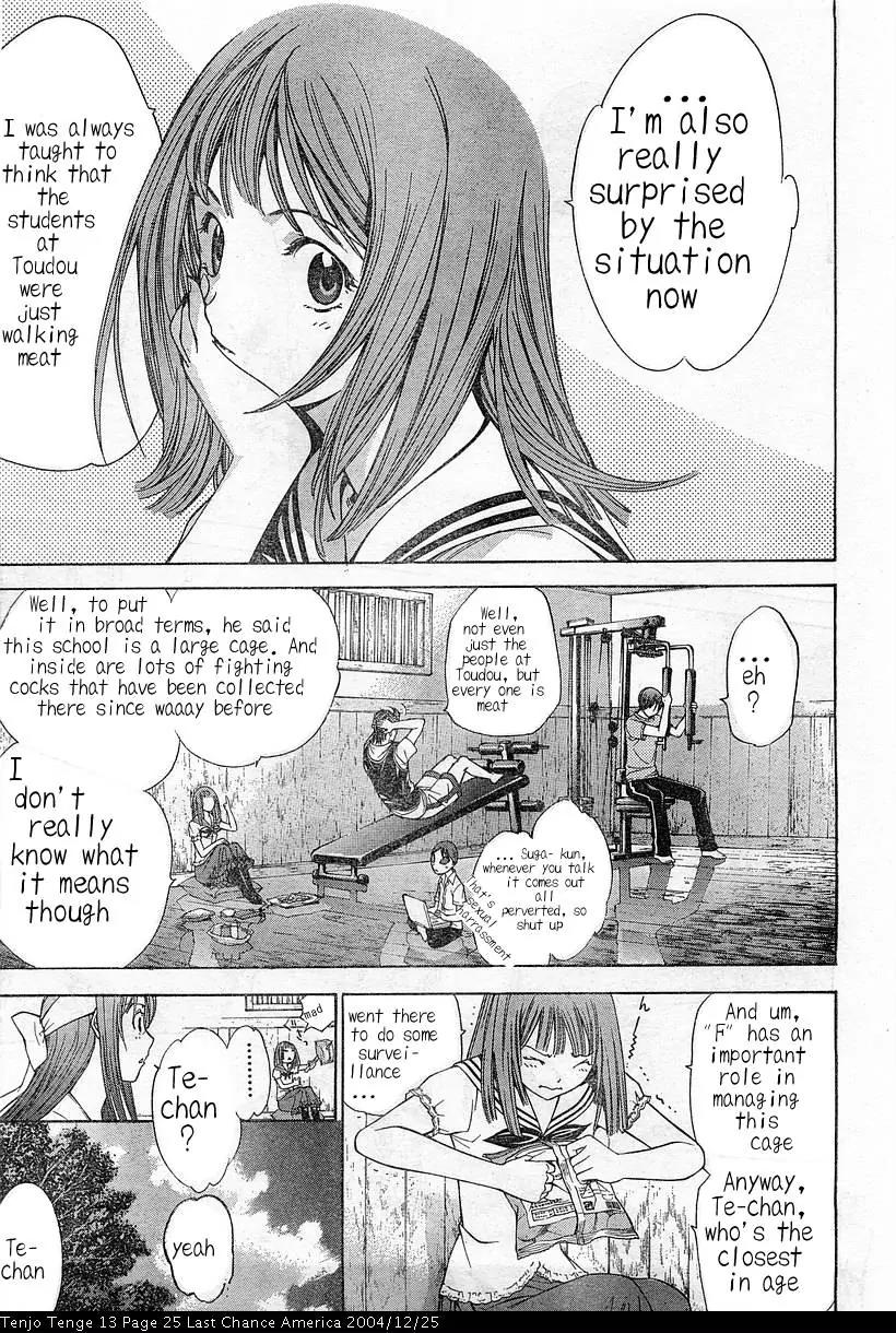 Tenjou Tenge Chapter 79 page 25 - Chapter 79: FIGHT:79
