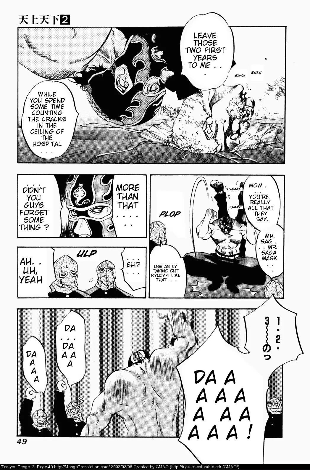 Tenjou Tenge Chapter 8 page 20 - Chapter 8: FIGHT:8