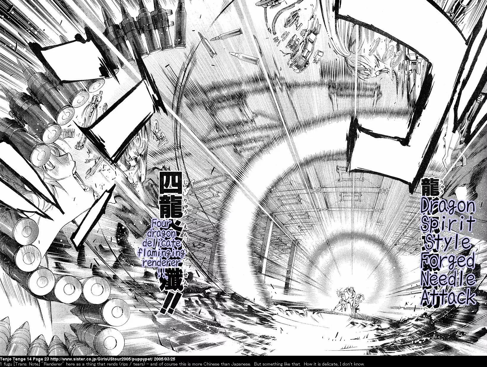 Tenjou Tenge Chapter 82 page 21 - Chapter 82: FIGHT:82