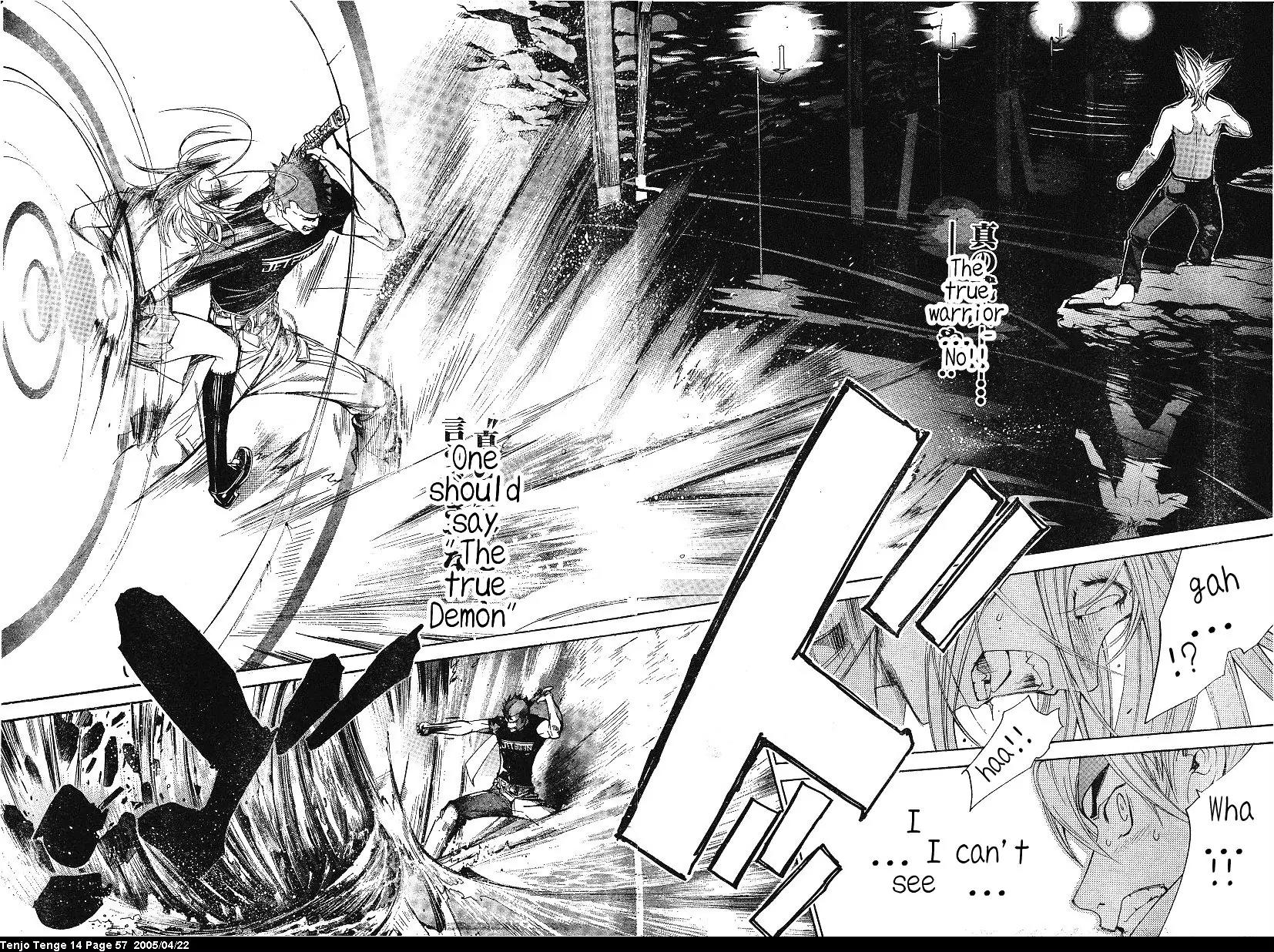 Tenjou Tenge Chapter 83 page 27 - Chapter 83: FIGHT:83