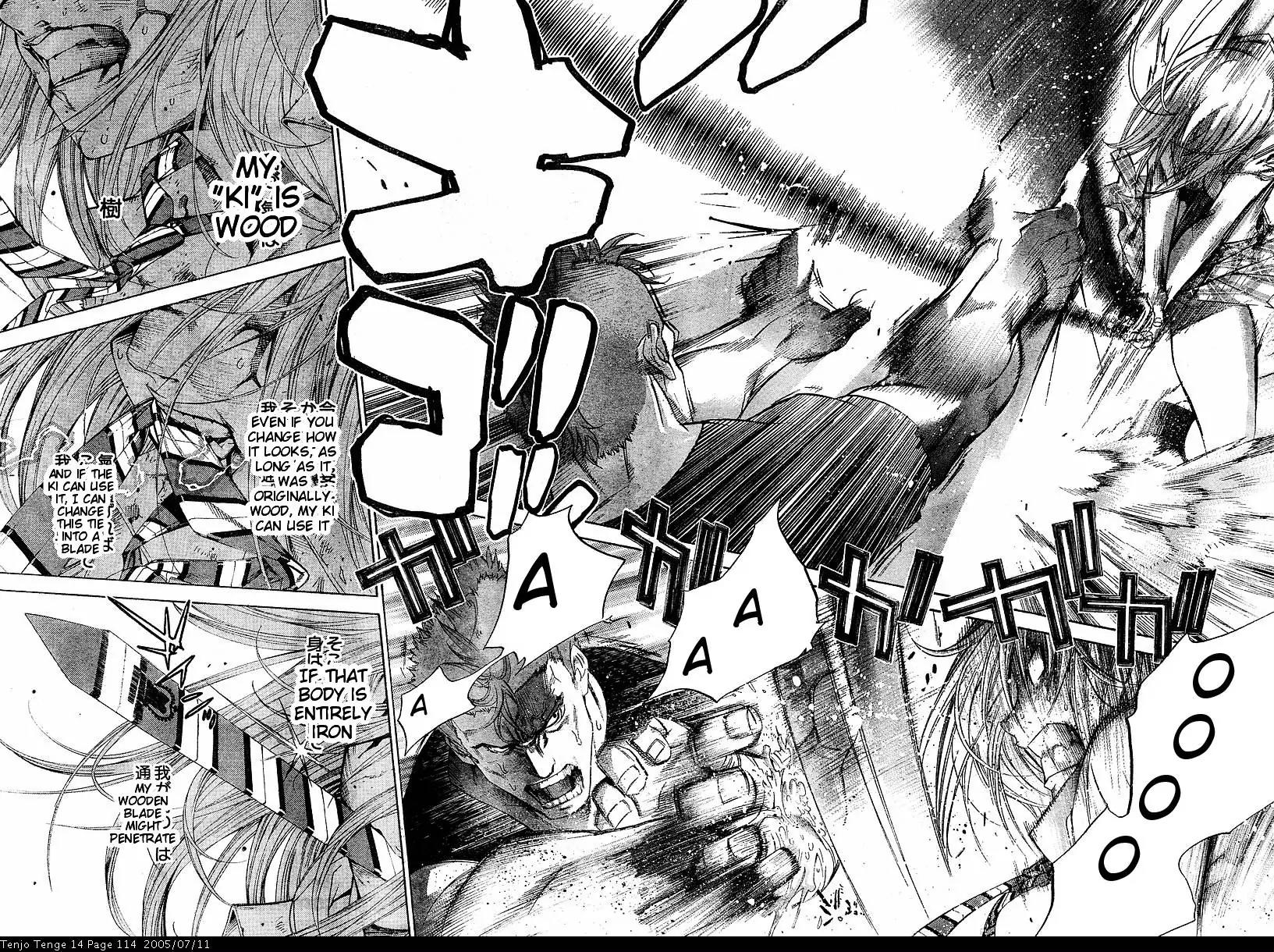 Tenjou Tenge Chapter 85 page 24 - Chapter 85: FIGHT:85