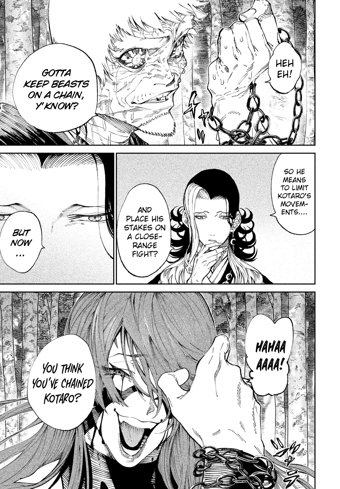 Tenkaichi - Nihon Saikyou Bugeisha Ketteisen Chapter 11 page 22 - Chapter 11: Beasts and Chains