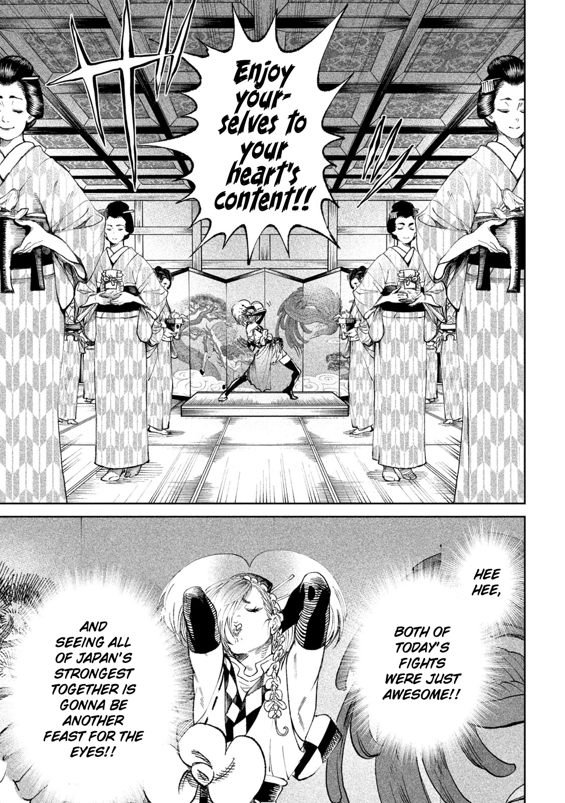 Tenkaichi - Nihon Saikyou Bugeisha Ketteisen Chapter 13 page 8 - Chapter 13: Calm In The Storm