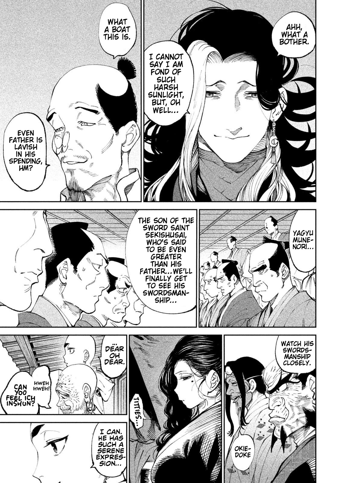 Tenkaichi - Nihon Saikyou Bugeisha Ketteisen Chapter 14 page 11 - Chapter 14: The Barbarian Beast vs The Peerless Swordsman