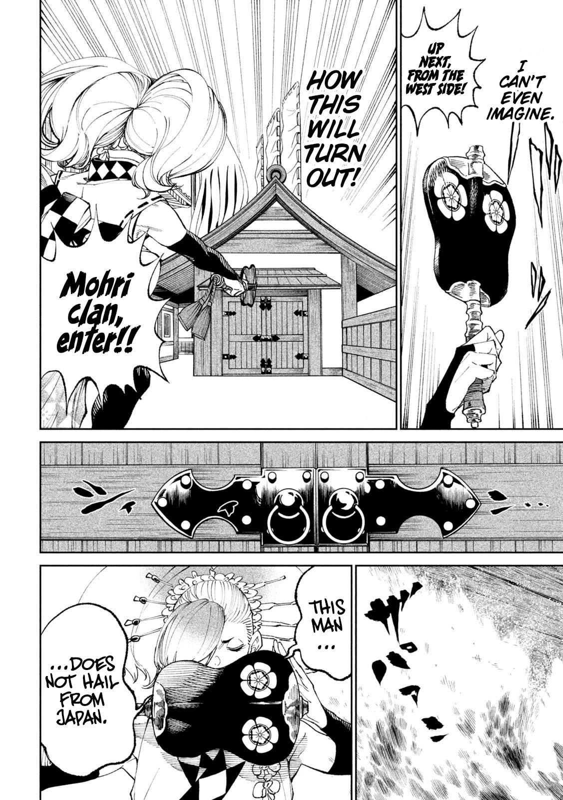 Tenkaichi - Nihon Saikyou Bugeisha Ketteisen Chapter 14 page 14 - Chapter 14: The Barbarian Beast vs The Peerless Swordsman