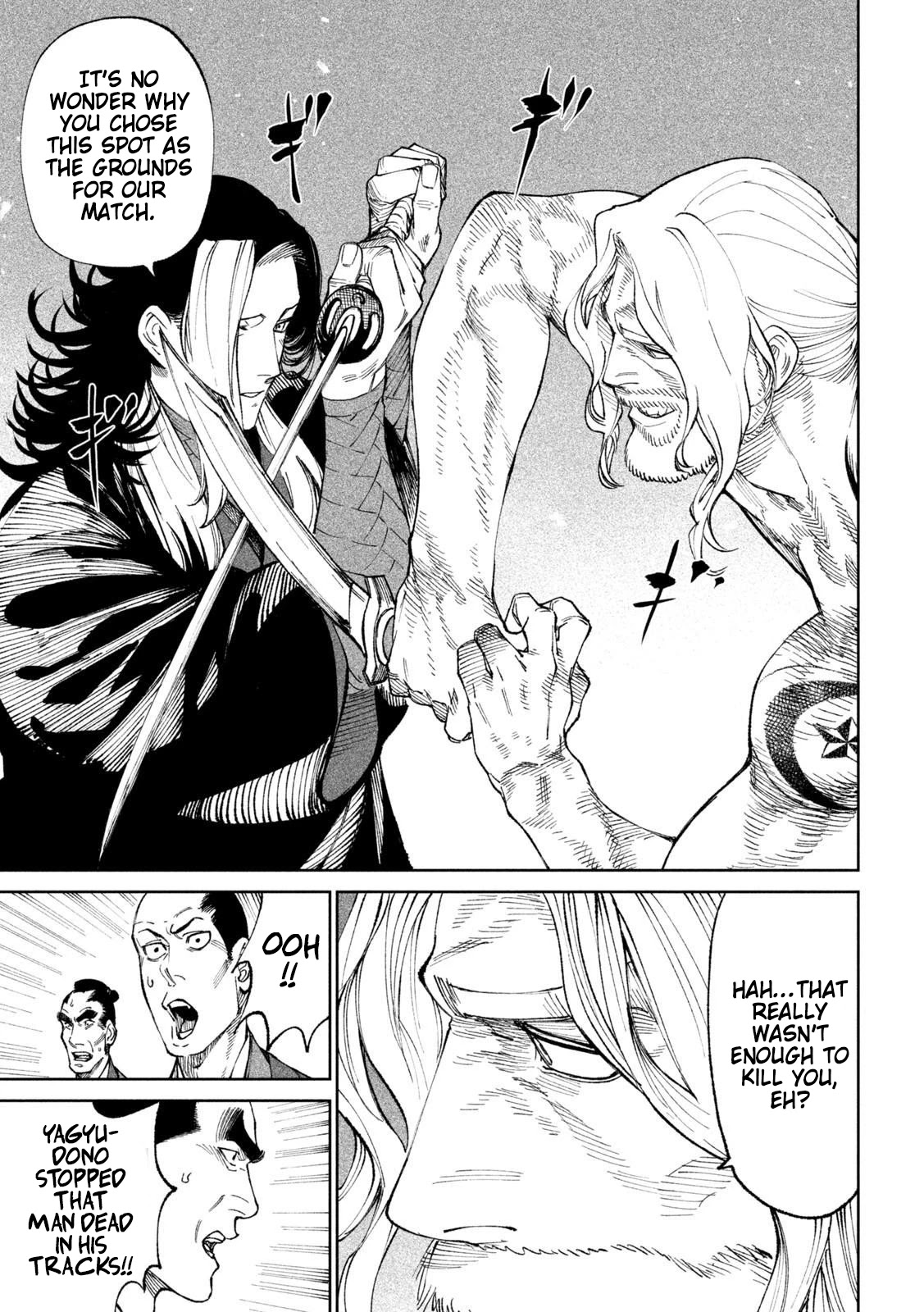 Tenkaichi - Nihon Saikyou Bugeisha Ketteisen Chapter 14 page 39 - Chapter 14: The Barbarian Beast vs The Peerless Swordsman