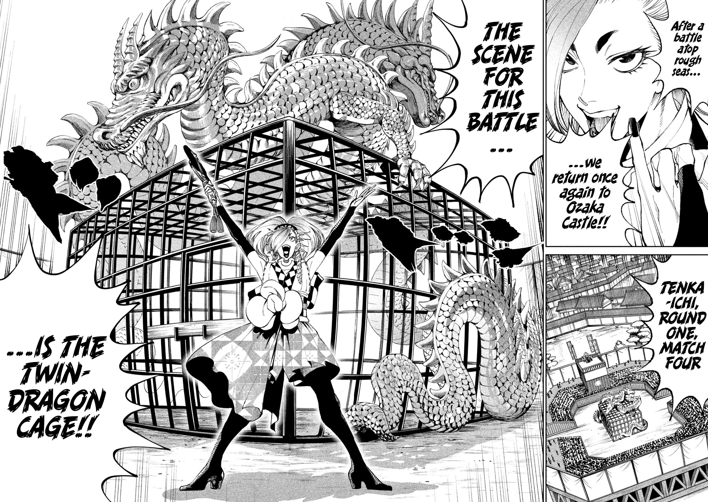 Tenkaichi - Nihon Saikyou Bugeisha Ketteisen Chapter 17 page 16 - Chapter 17: The Sword Saint vs The Living God of Might